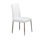 Matson Upholstered Dining Chairs White (Set of 4) 120767WHT