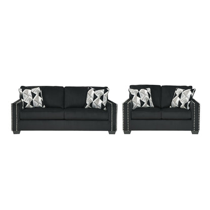 Gleston Sofa and Loveseat Ash-12206U1