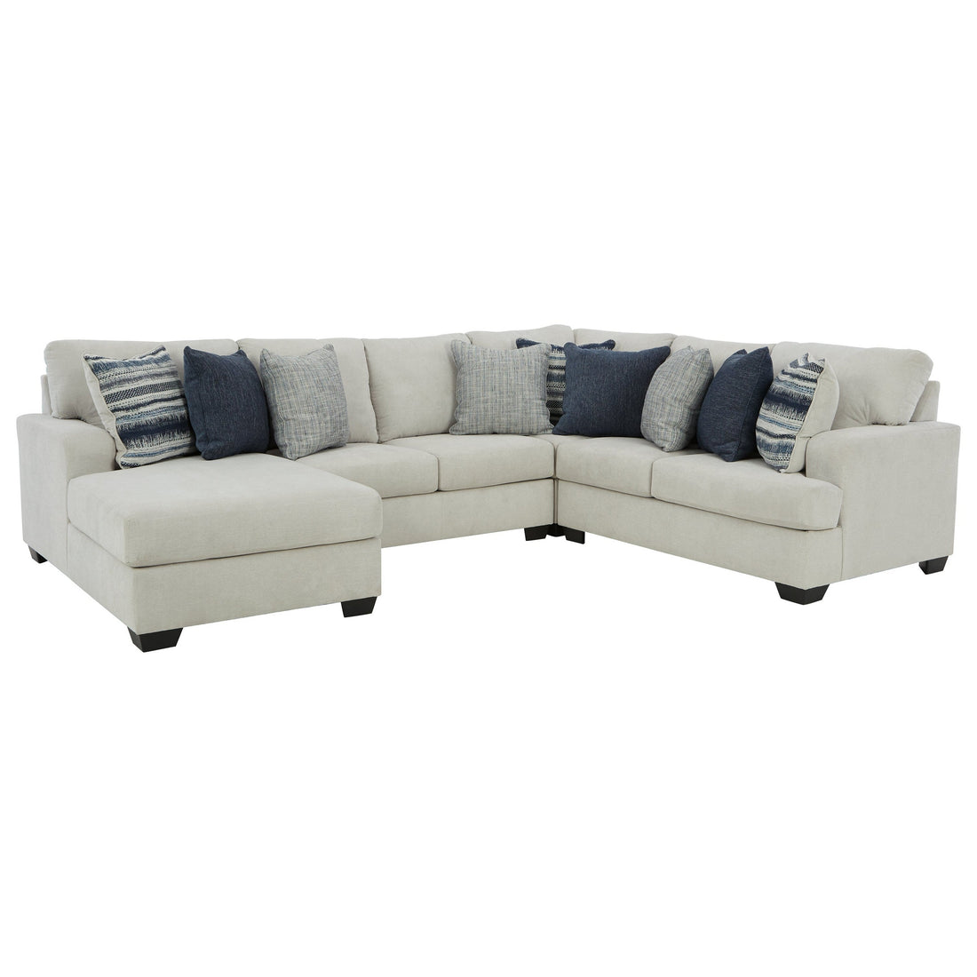 Lowder 4-Piece Sectional with Chaise Ash-13611S3