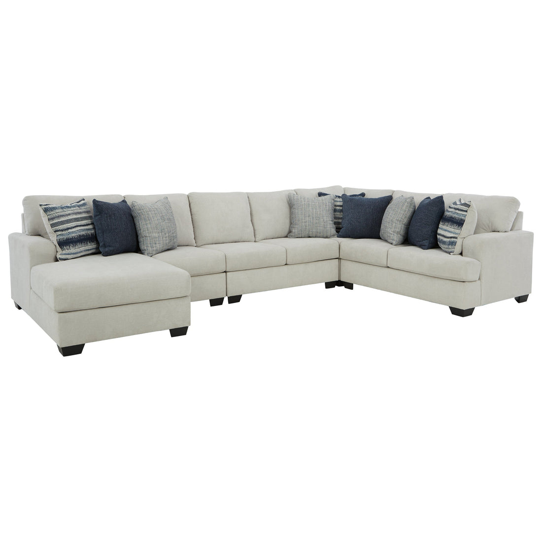 Lowder 5-Piece Sectional with Chaise Ash-13611S2