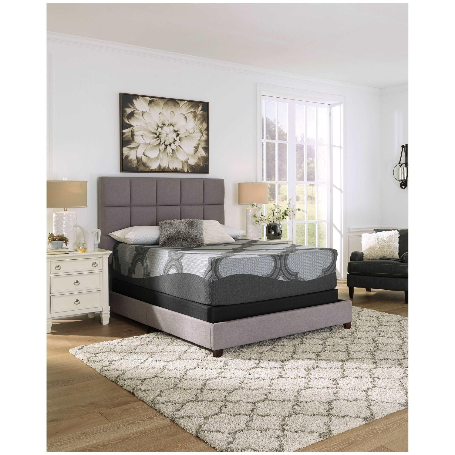 14 Inch Ashley Hybrid Mattress - Ash-M62931 - Underkut