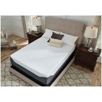 14 Inch Chime Elite Memory Foam Mattress in a Box - Ash-M71431 - Underkut