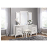 (3) Vanity Dresser with Mirror 1616W-15*