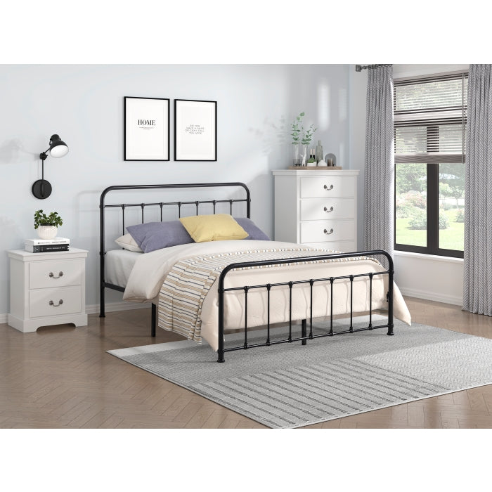 Cama tamaño queen con plataforma Homelegance Fawn