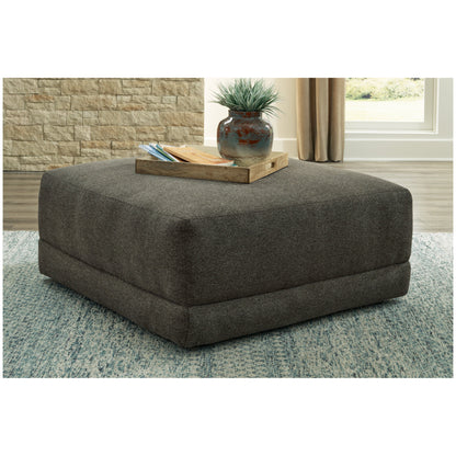 Evey Oversized Accent Ottoman Ash-1680508