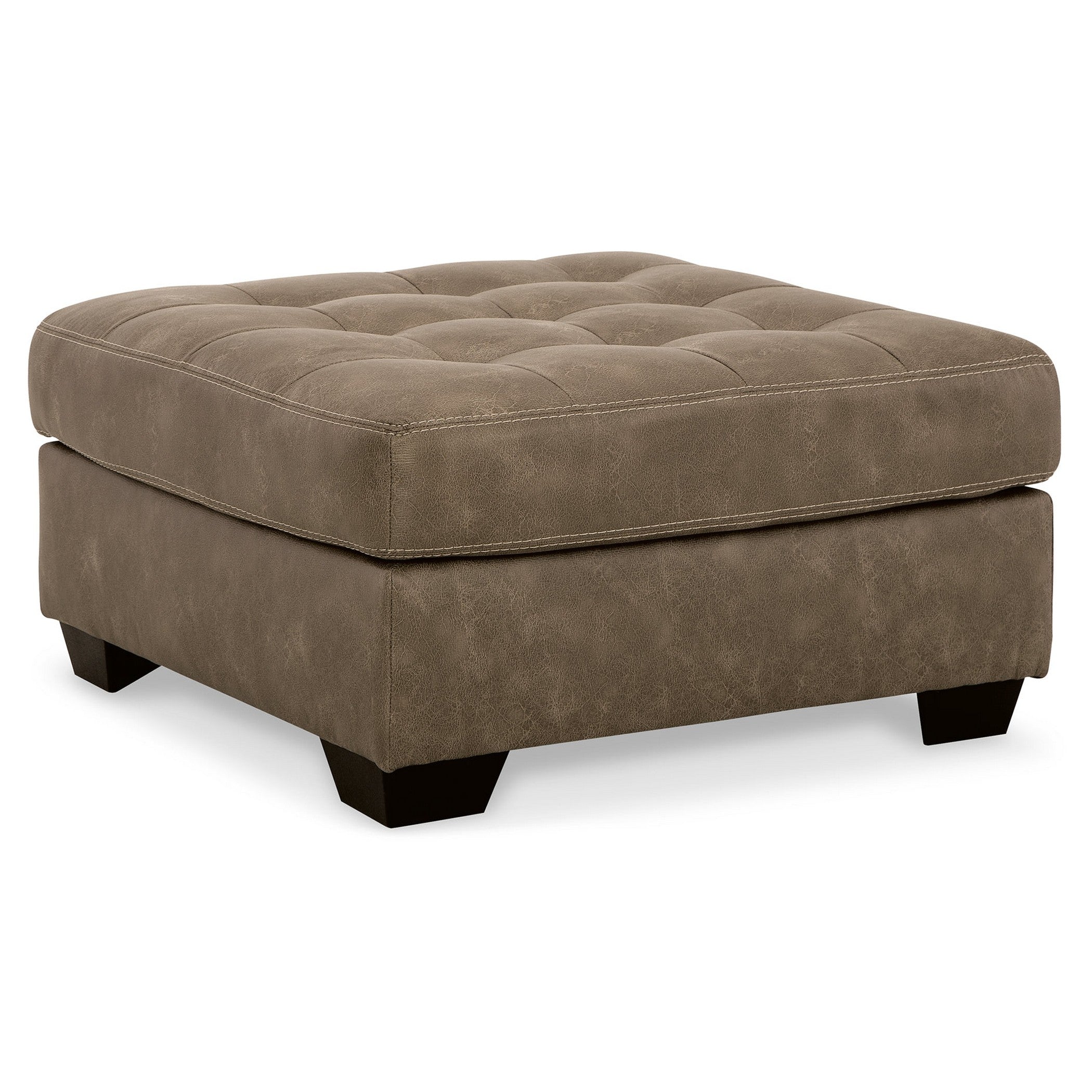 Keskin Oversized Accent Ottoman Ash-1840308