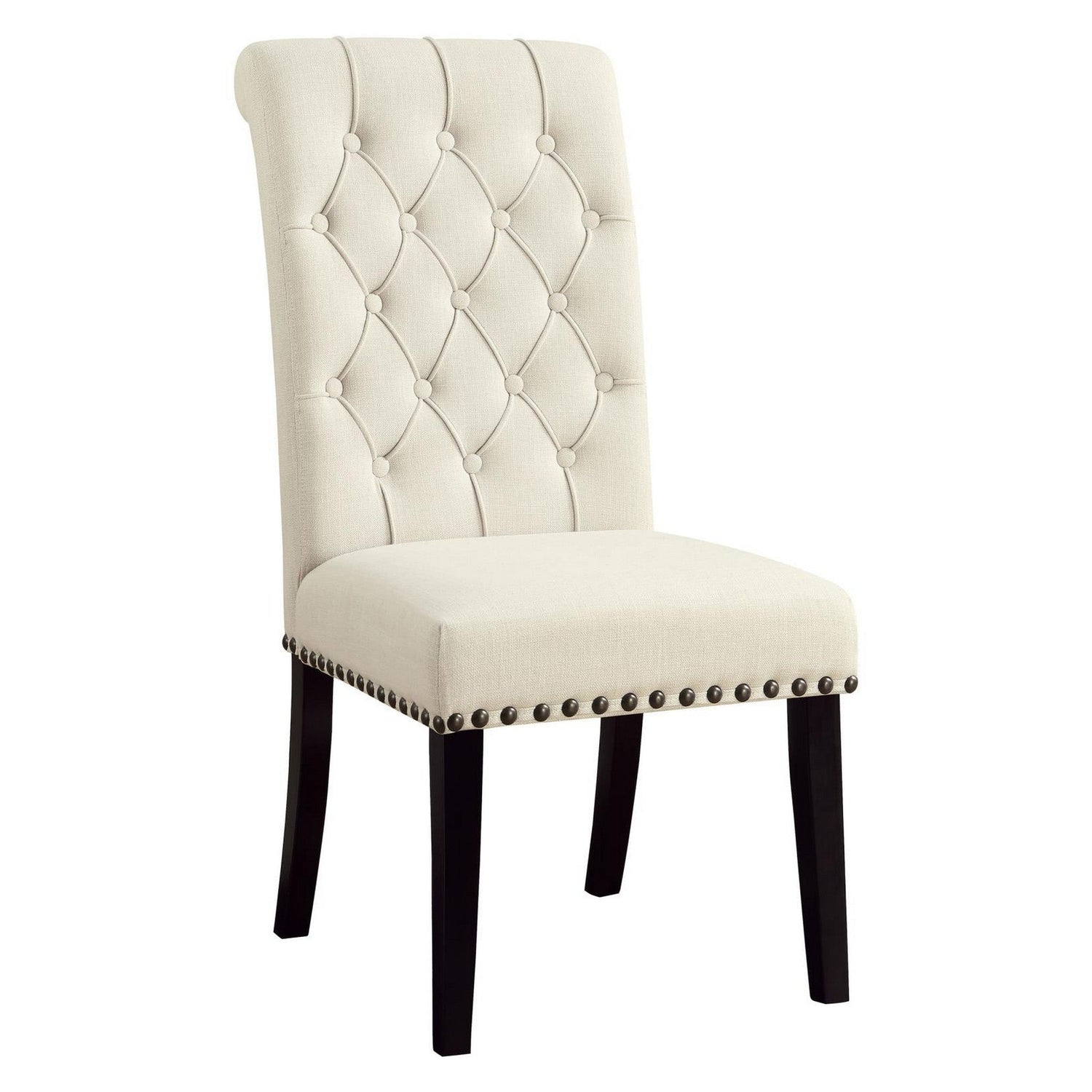 Mapleton Tufted Back Upholstered Side Chairs Beige (Set of 2) 190162