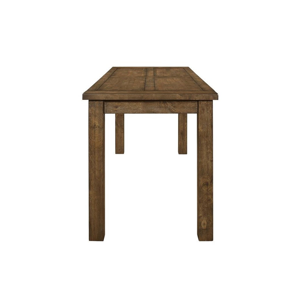 Coleman Counter Height Table Rustic Golden Brown 192028