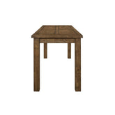 Coleman Counter Height Table Rustic Golden Brown 192028