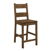 Coleman Counter Height Stools Rustic Golden Brown (Set of 2) 192029