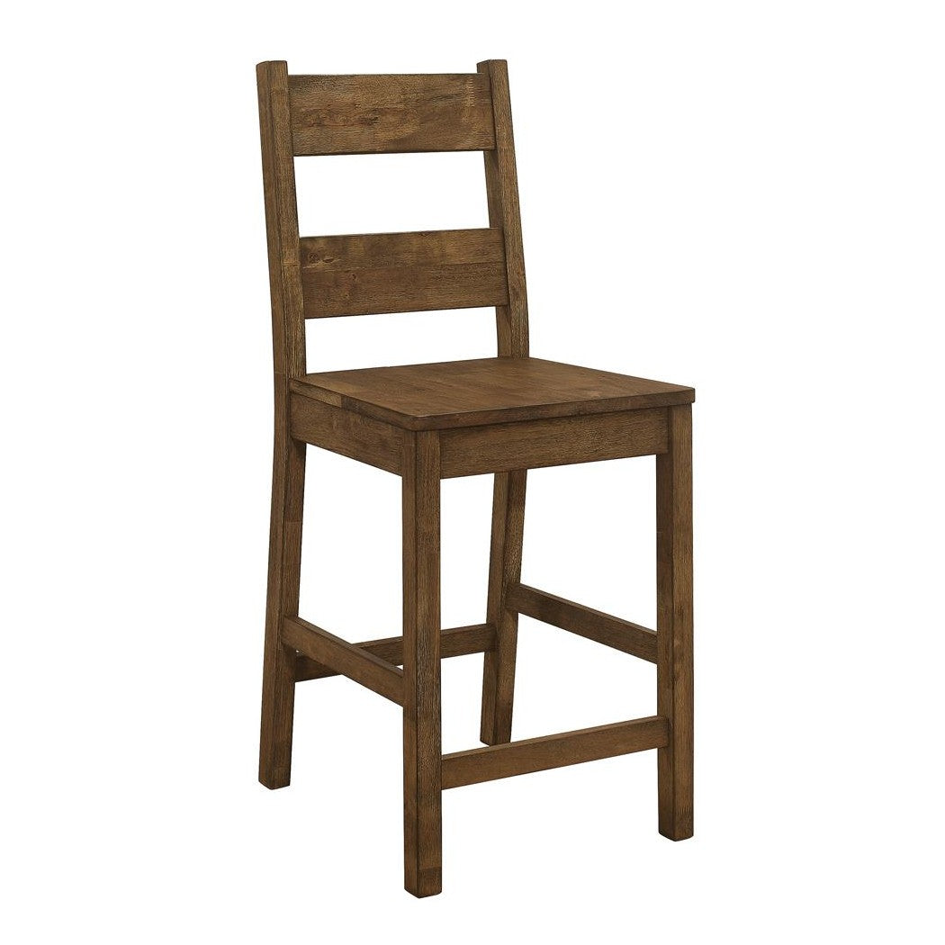 Coleman Counter Height Stools Rustic Golden Brown (Set of 2) 192029