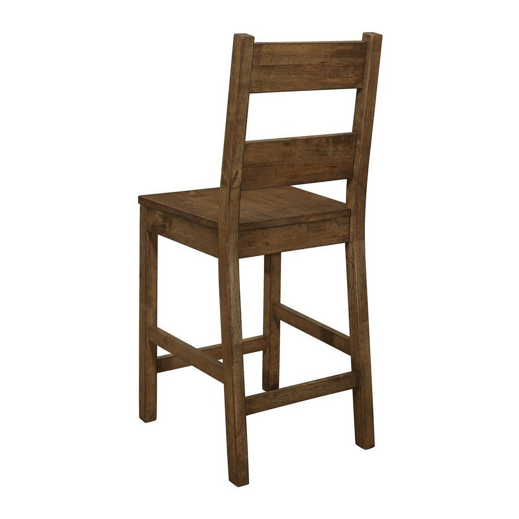 Coleman Counter Height Stools Rustic Golden Brown (Set of 2) 192029