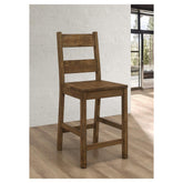 Coleman Counter Height Stools Rustic Golden Brown (Set of 2) 192029