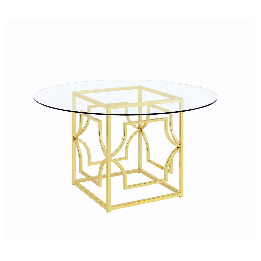 Starlight Dining Table Base Brass 192641