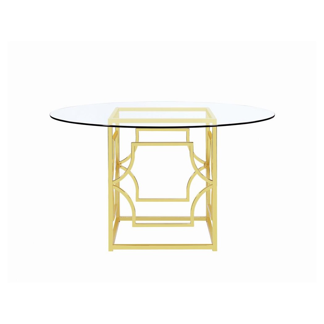 Starlight Dining Table Base Brass 192641