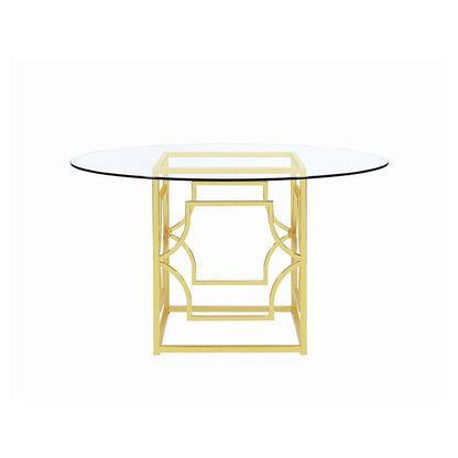 Starlight Dining Table Base Brass 192641