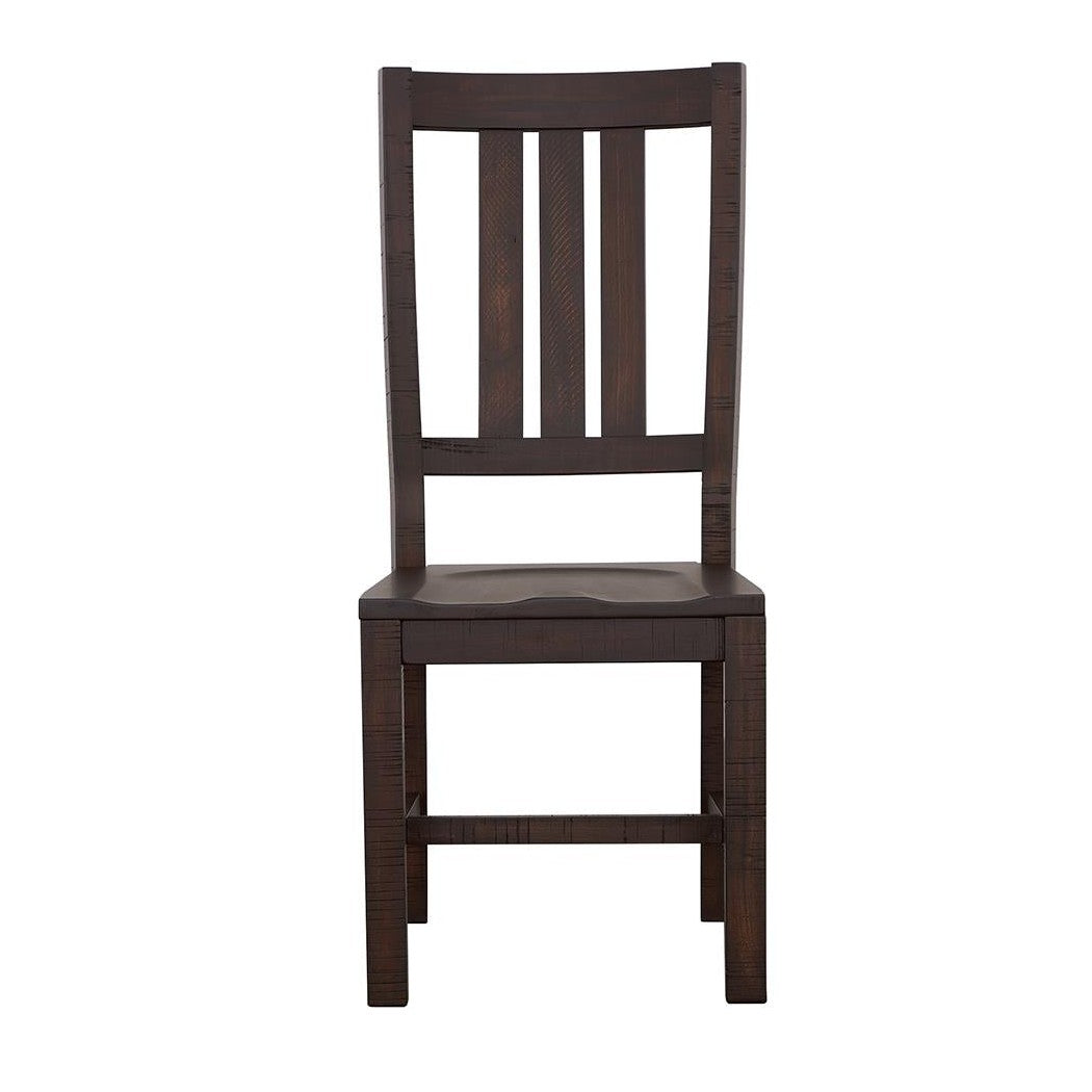 Calandra Slat Back Side Chairs Vintage Java (Set of 2) 192952