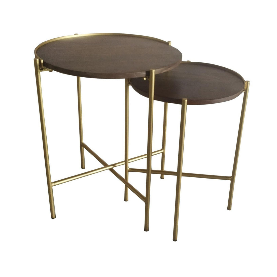 Coaster 2Pc Nesting Table