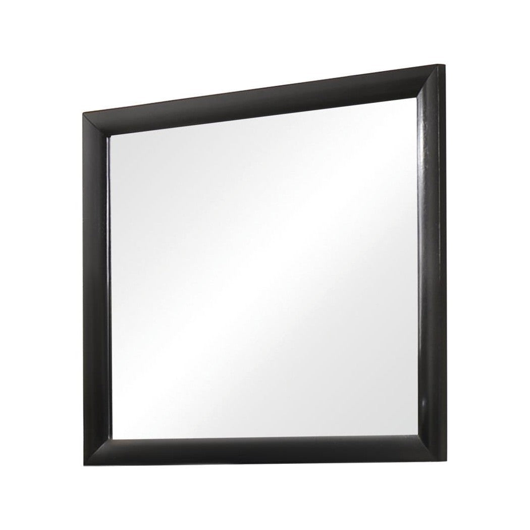 Briana Rectangle Dresser Mirror Black 200704