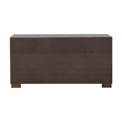 Jessica 6-drawer Dresser Cappuccino 200713