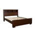 Jessica Queen Bed with Storage Headboard Cappuccino 200719Q