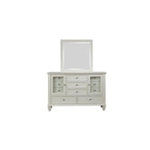 Sandy Beach 11-drawer Rectangular Dresser White 201303