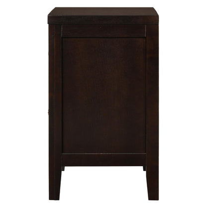 Carlton 2-drawer Rectangular Nightstand Cappuccino 202092