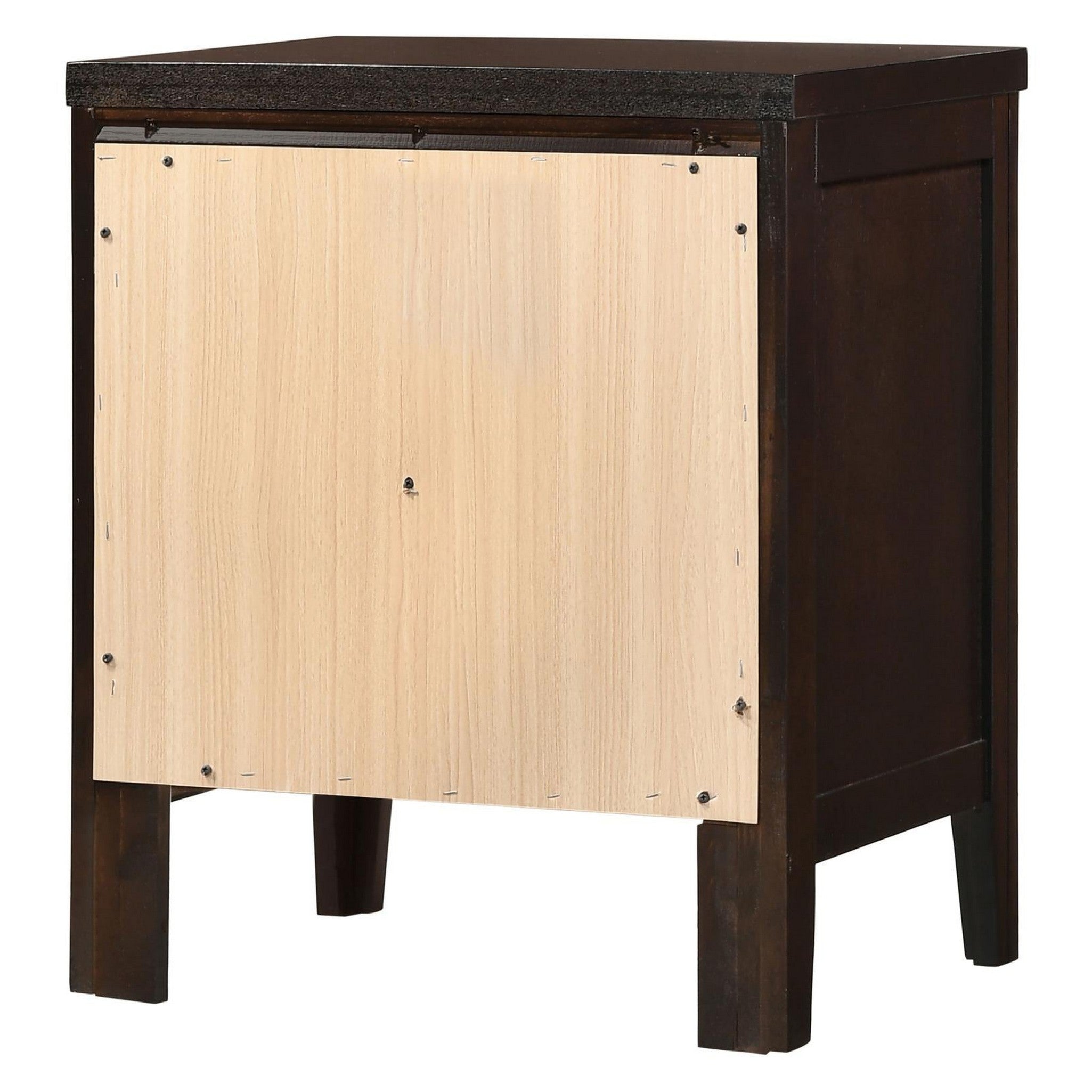 Carlton 2-drawer Rectangular Nightstand Cappuccino 202092