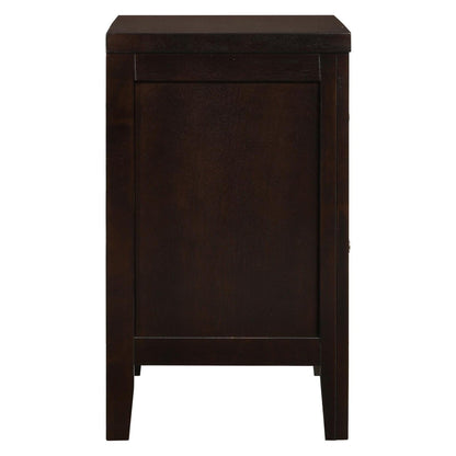 Carlton 2-drawer Rectangular Nightstand Cappuccino 202092