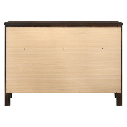 Carlton 6-drawer Rectangular Dresser Cappuccino 202093