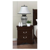 Louis Philippe 2-drawer Nightstand Cappuccino 202412