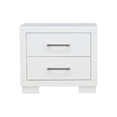 Jessica 2-drawer Nightstand White 202992