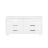 Jessica 6-drawer Dresser White 202993