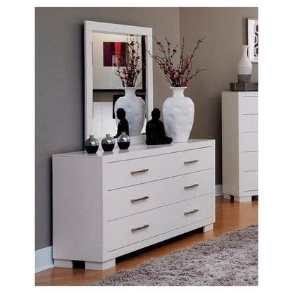 Jessica 6-drawer Dresser White 202993