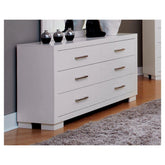 Jessica 6-drawer Dresser White 202993