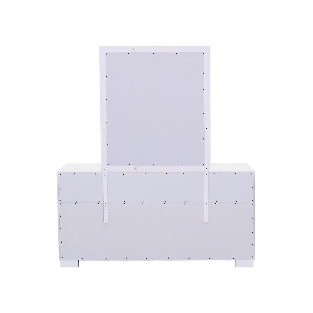 Jessica Rectangular Mirror White 202994