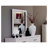 Jessica Rectangular Mirror White 202994