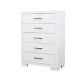 Jessica 5-drawer Chest White 202995