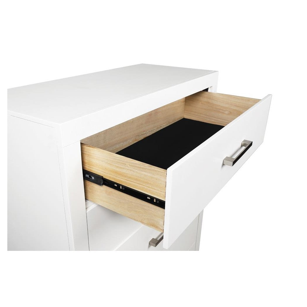 Jessica 5-drawer Chest White 202995