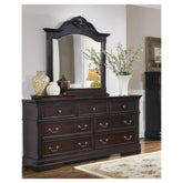 Cambridge 7-drawer Rectangular Dresser Cappuccino 203193