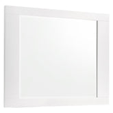 Felicity Rectangle Dresser Mirror Glossy White 203504