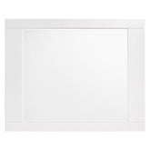 Felicity Rectangle Dresser Mirror Glossy White 203504