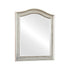 Bling Game Arched Top Vanity Mirror Metallic Platinum 204188