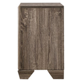 Kauffman 2-drawer Nightstand Washed Taupe 204192