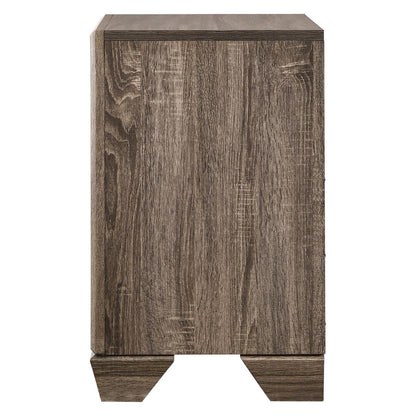 Kauffman 2-drawer Nightstand Washed Taupe 204192