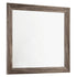 Kauffman Rectangular Mirror Washed Taupe 204194