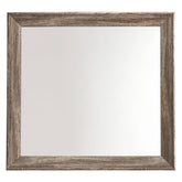 Kauffman Rectangular Mirror Washed Taupe 204194