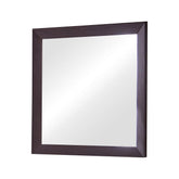 Kauffman Rectangular Mirror Dark Cocoa 204394