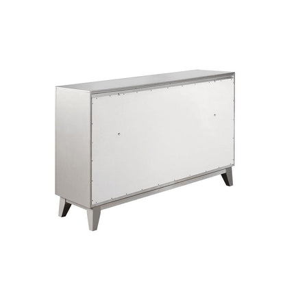 Leighton 7-drawer Dresser Metallic Mercury 204923