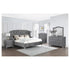 Deanna Upholstered Tufted Bedroom Set Grey 205101KE-S4